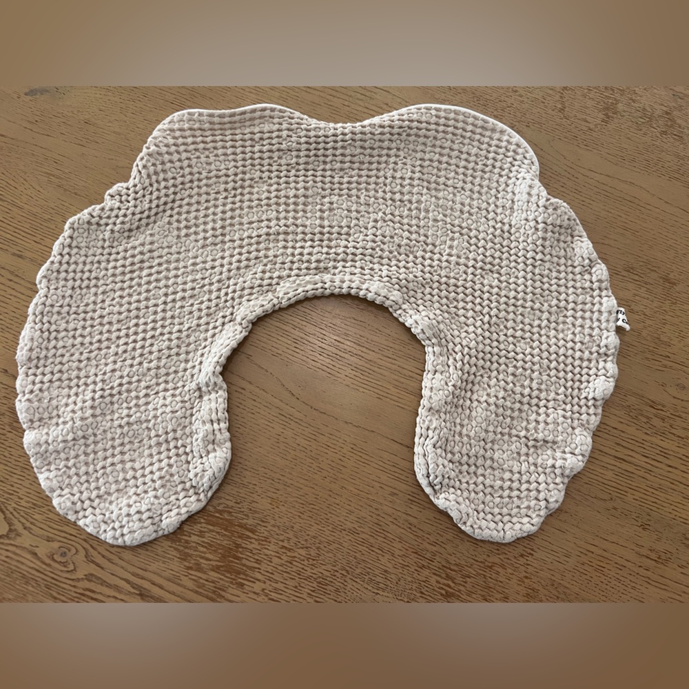 Waffle knit tan boppy cover Flynn & co